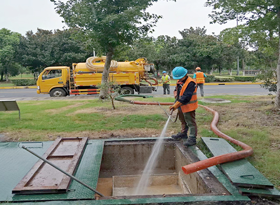 安定化油池清理